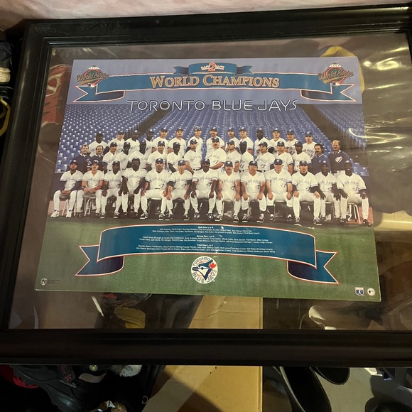 Jays World Series team framed - Picture 1 of 1